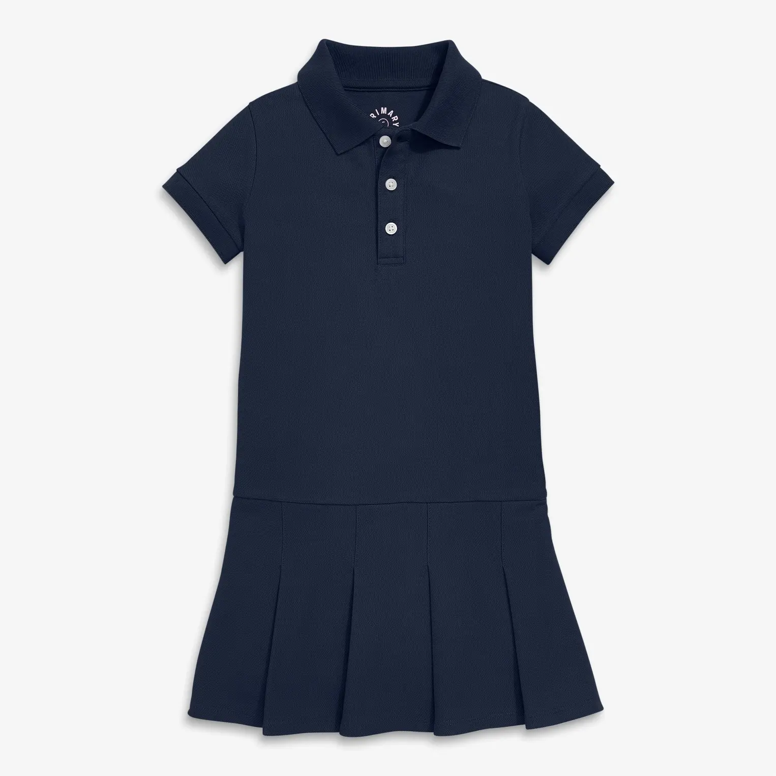 Short Sleeve Pique Polo Dress