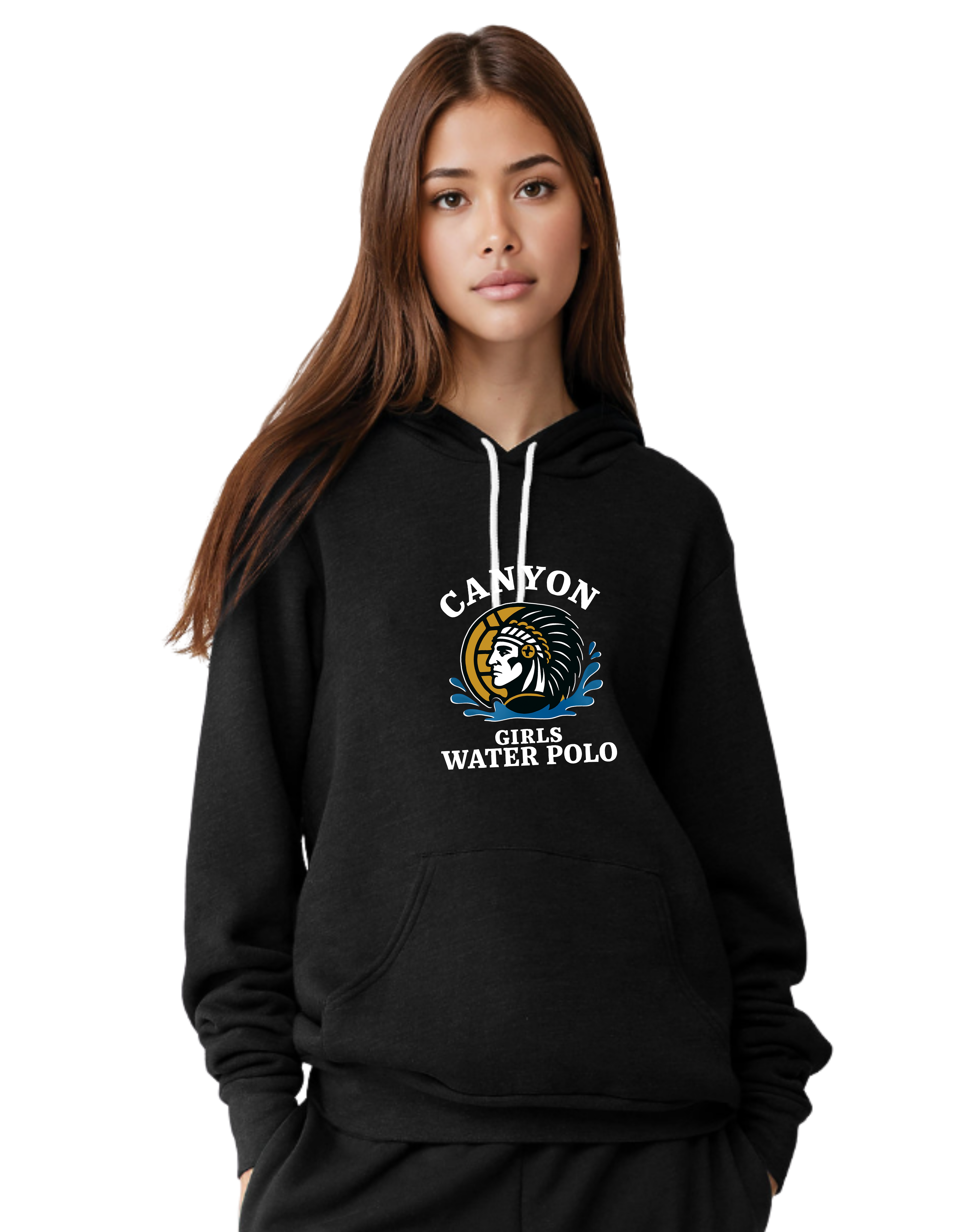 Canyon Girls Waterpolo Unisex Bella Canvas 3719  Hoodie