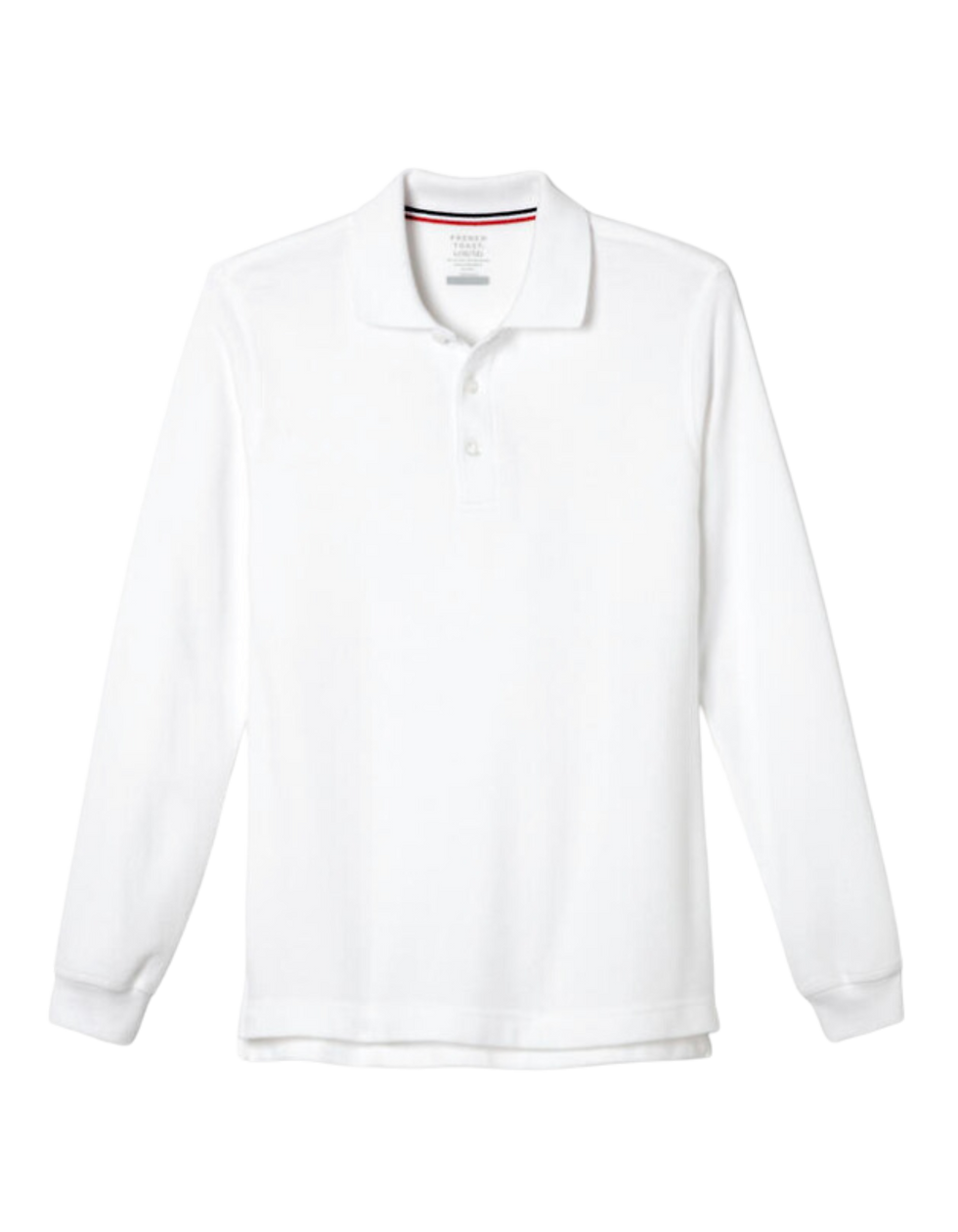 Thumbnail: Co-Ed Style Long Sleeve Piqué Polo