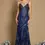 Thumbnail: Fitted Long Formal Prom Dress