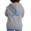 Thumbnail: Port & Company Toddler Core Fleece Full-Zip Hooded Sweatshirt
