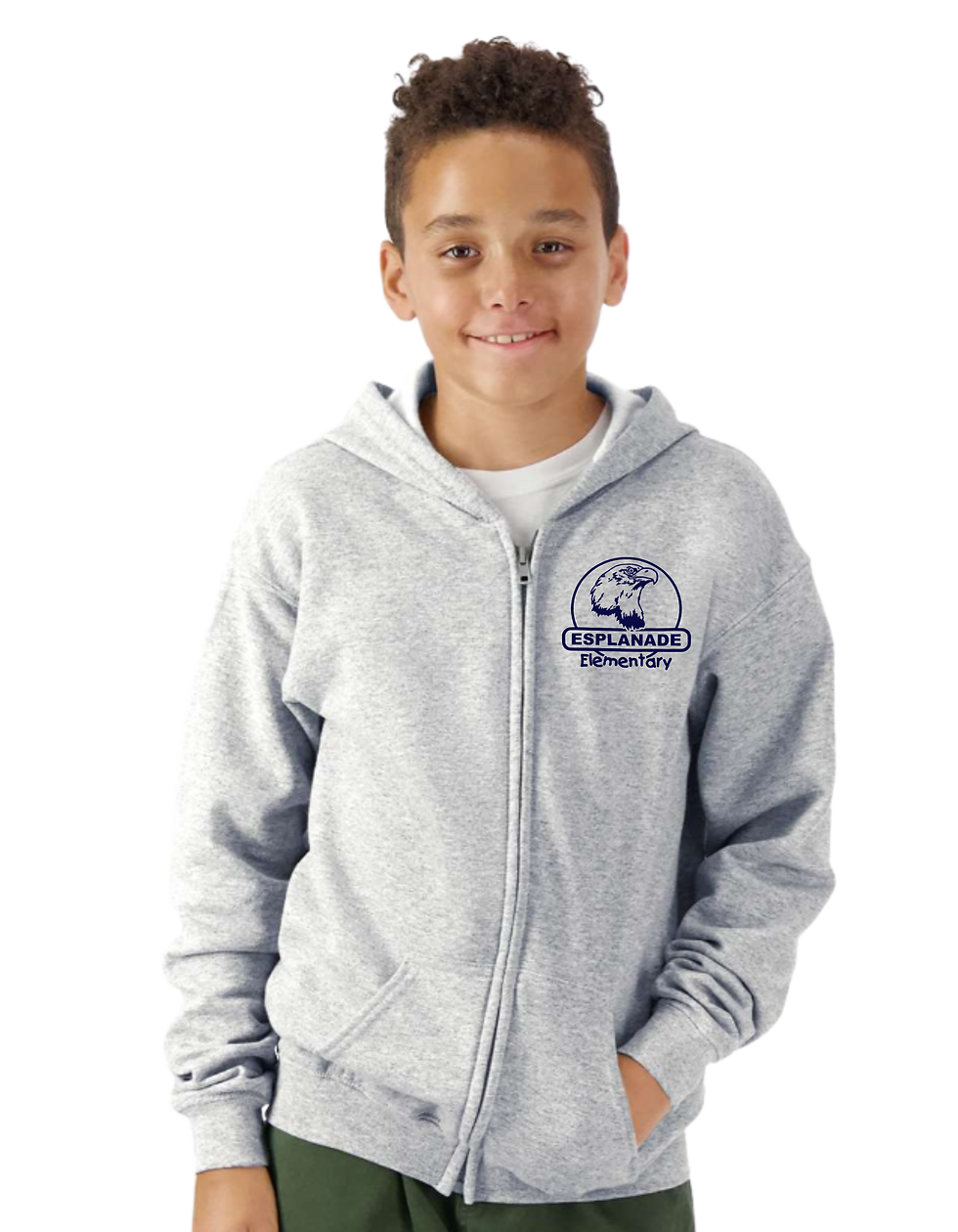 Thumbnail: Youth & Adult Heavy Blend™ Full-Zip Hooded Sweatshirt