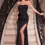 Thumbnail: Strapless Soft Satin Dress