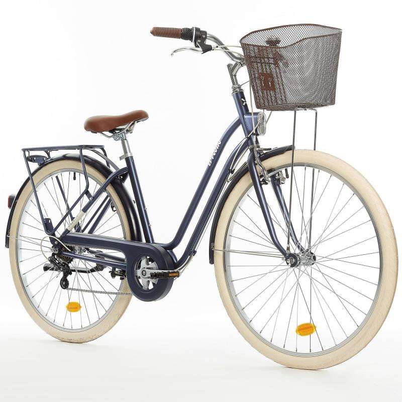 Miniatura: BICICLETA DE CIDADE ELOPS 520 QUADRO BAIXO  B'TWIN