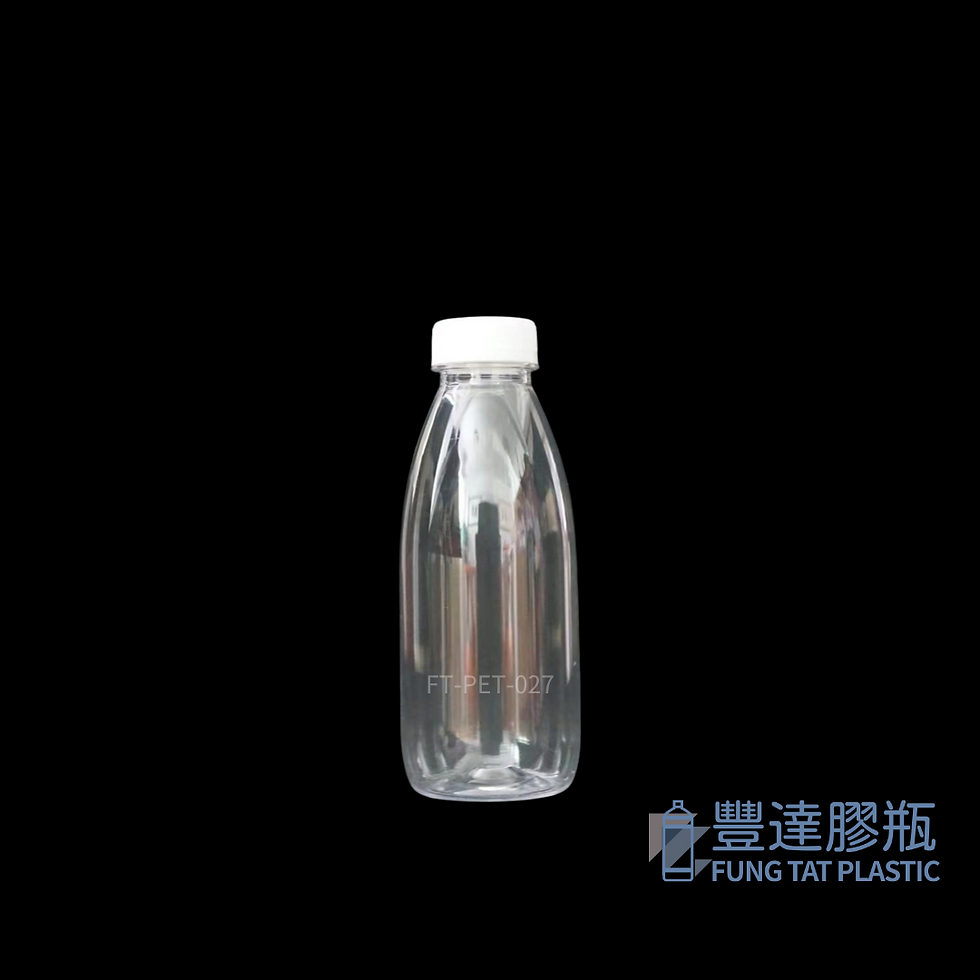高品質透明清澈的食品級PET塑料瓶，展示產品原始色澤。