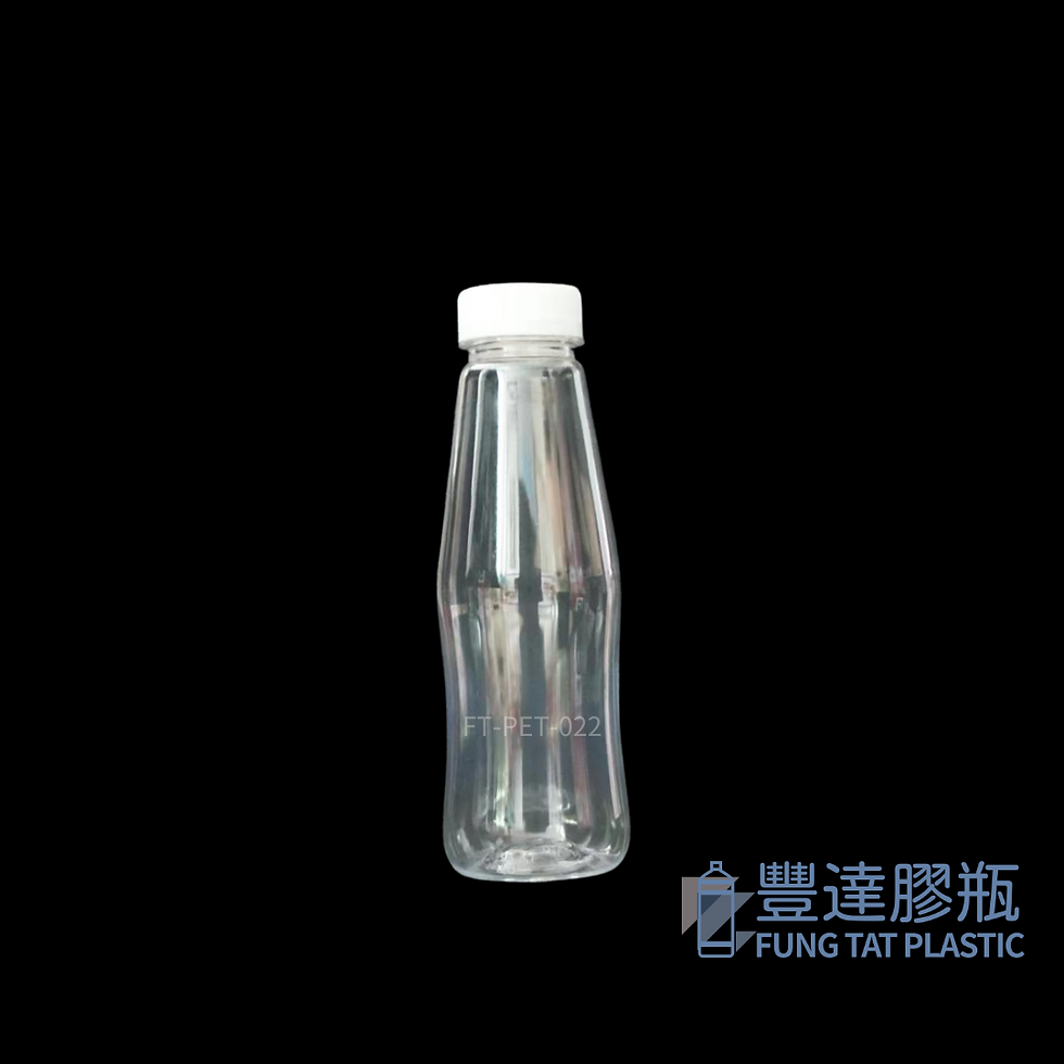 高品質透明清澈的食品級PET塑料瓶，展示產品原始色澤。