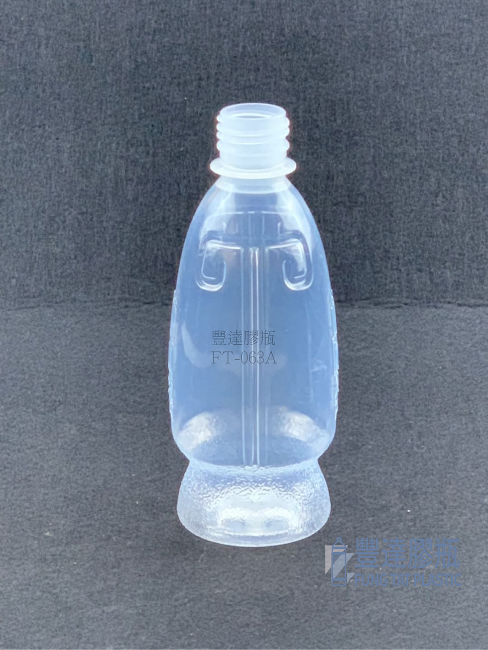 耐熱半透明食品級PP塑料瓶，適合熱灌裝飲品使用。