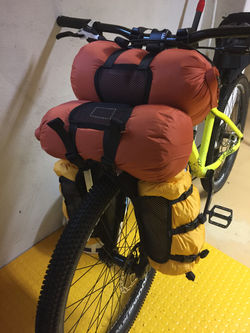 Bikepacking gear