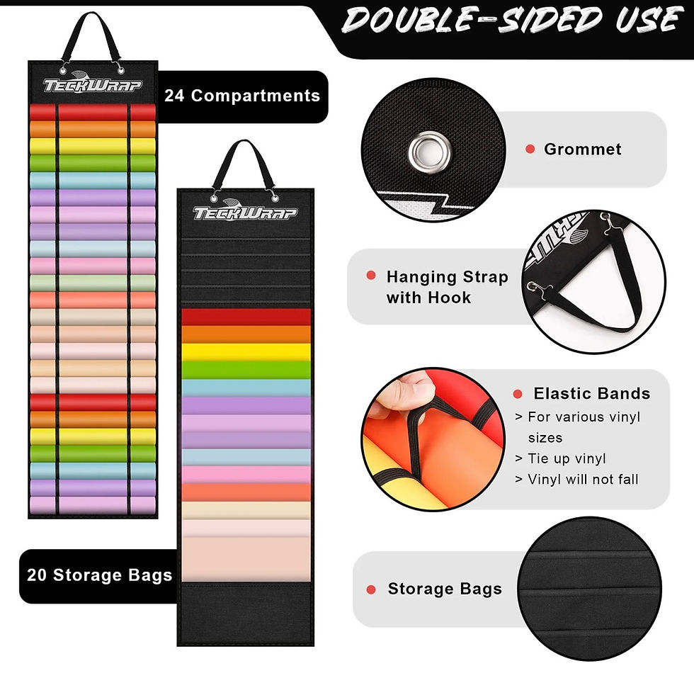 Thumbnail: Teckwrapcraft vinyl storage hanger
