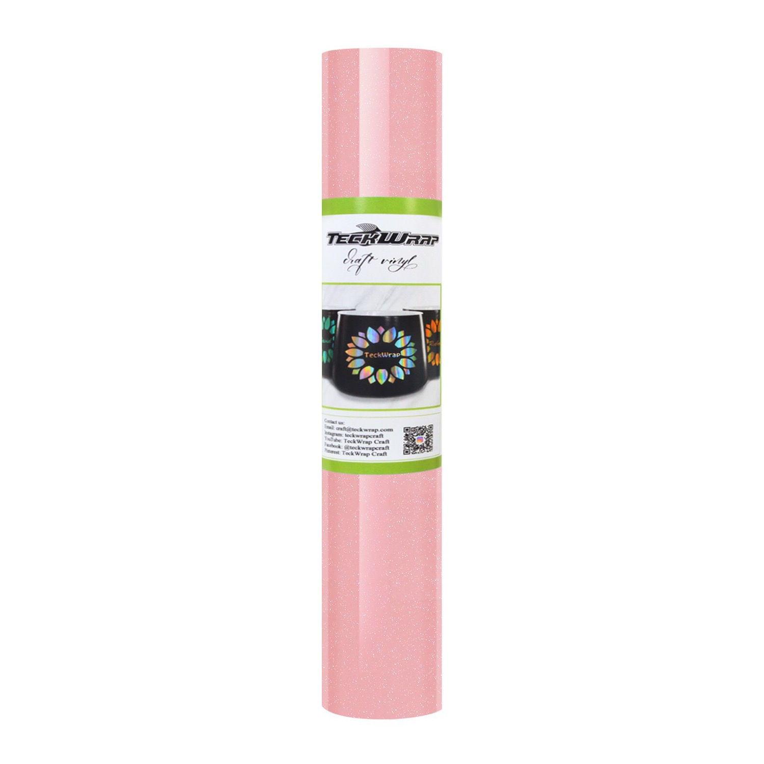 Pink Shimmer teckwrap self adhesive