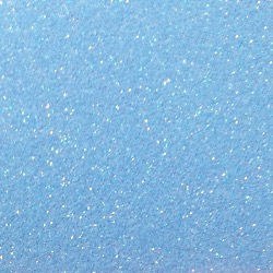 Neon Blue Siser Glitter Heat Transfer Vinyl (IRON ON)