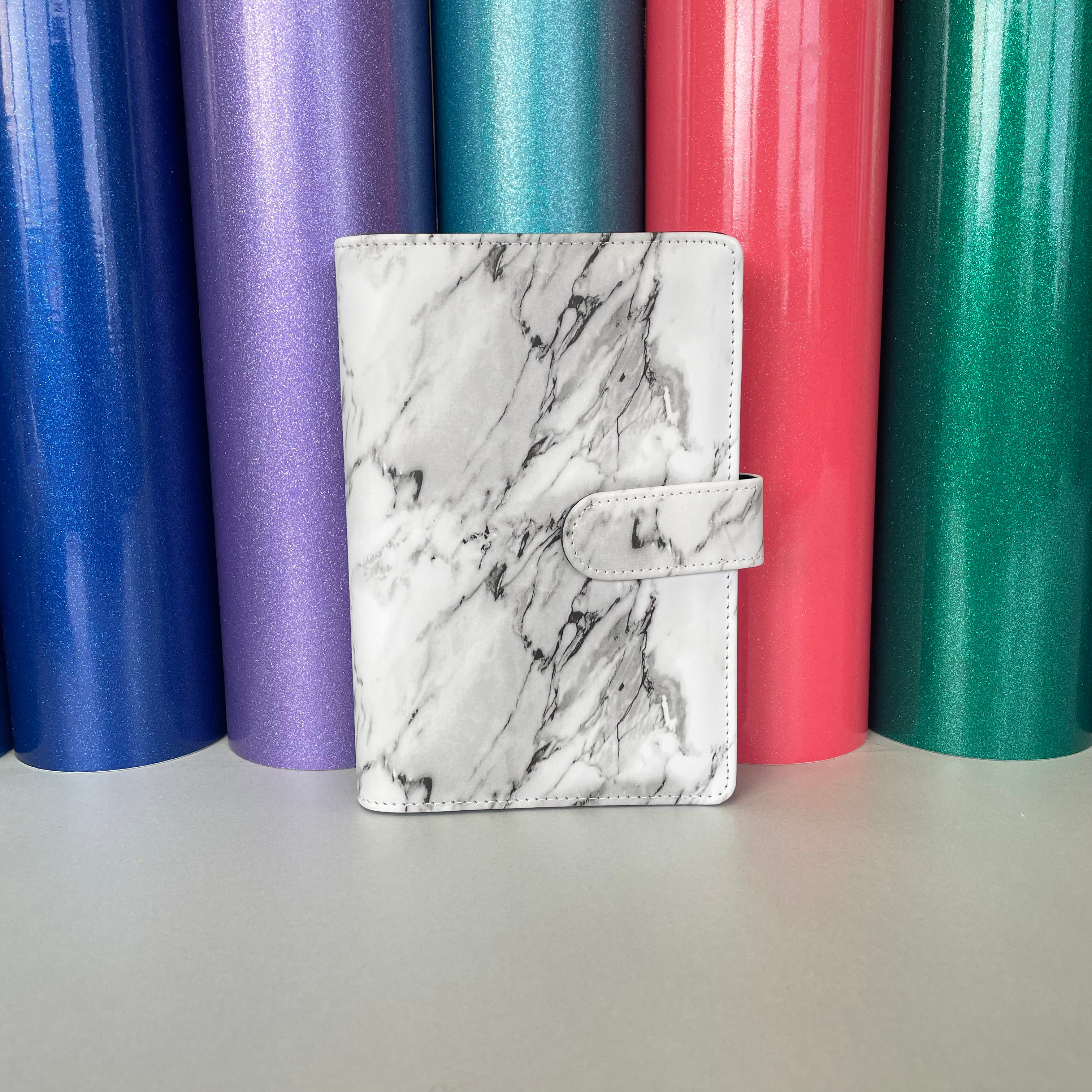 Black and white Marble A6 Budget Binder/Planner