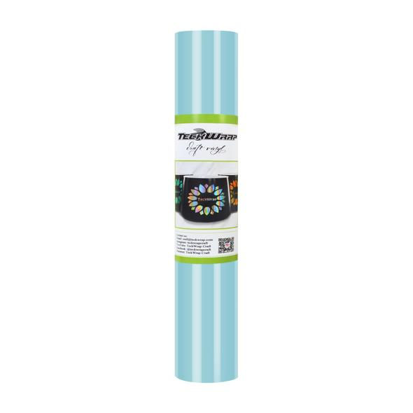 Powder Blue 001 Gloss Teckwrap Self Adhesive Vinyl