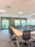 Horizon Health Orchard Park Interior Design Finishes- Biba Studio shows conference room