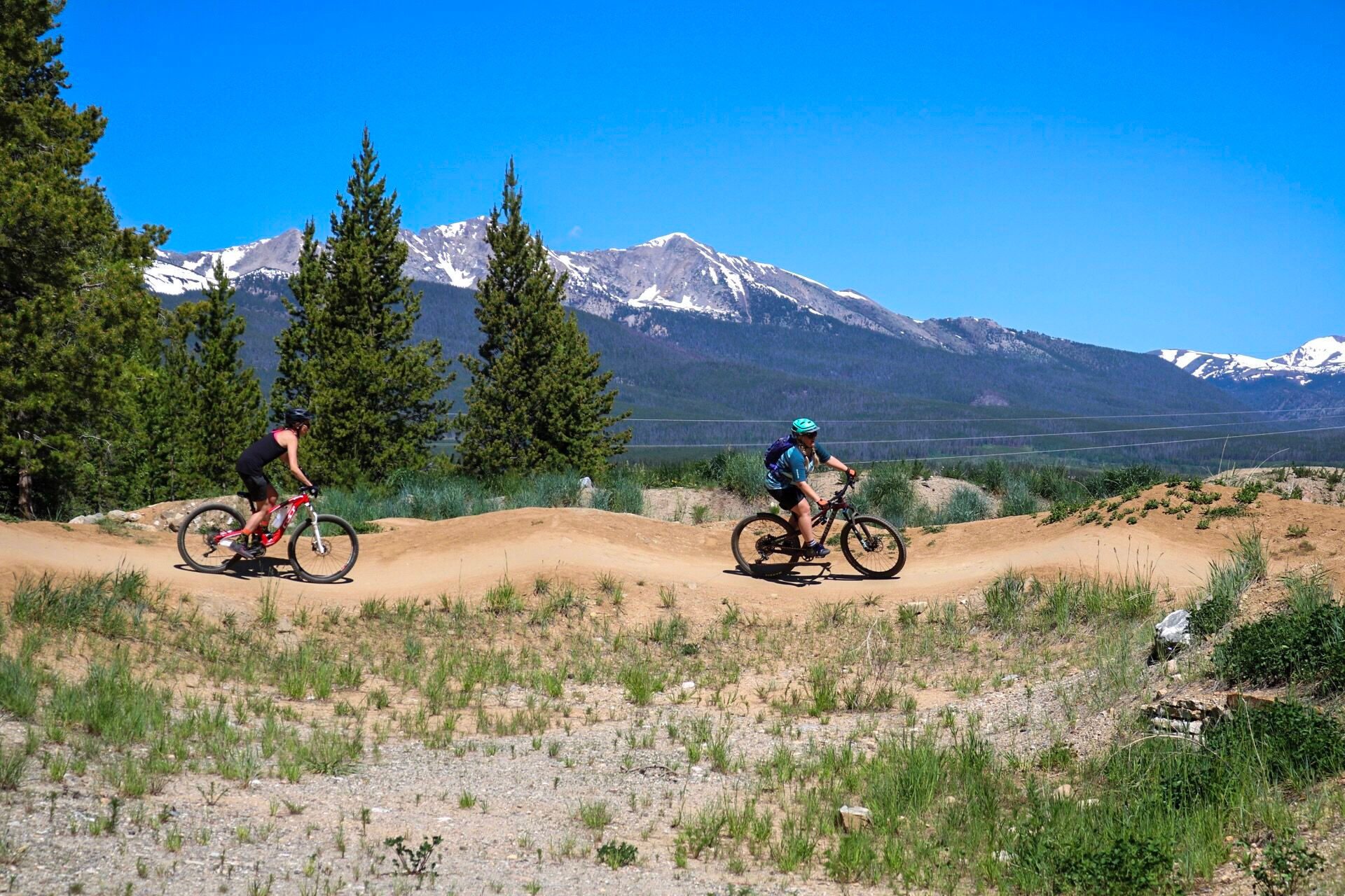 Racing on bikes