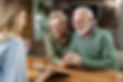 senior couple consultation