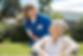 medical consultation wheelchair senior