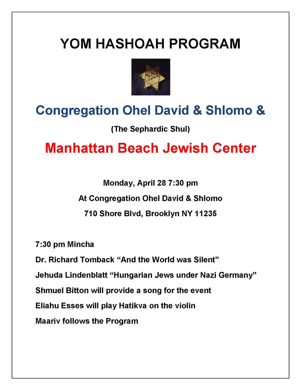 Yom Hashoah