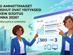 Miksi ammattimaiset kotisivut ovat yrityksesi tärkein sijoitus vuonna 2026?