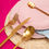 Thumbnail: Avie 16Pc Matte Gold Finish Cutlery Set