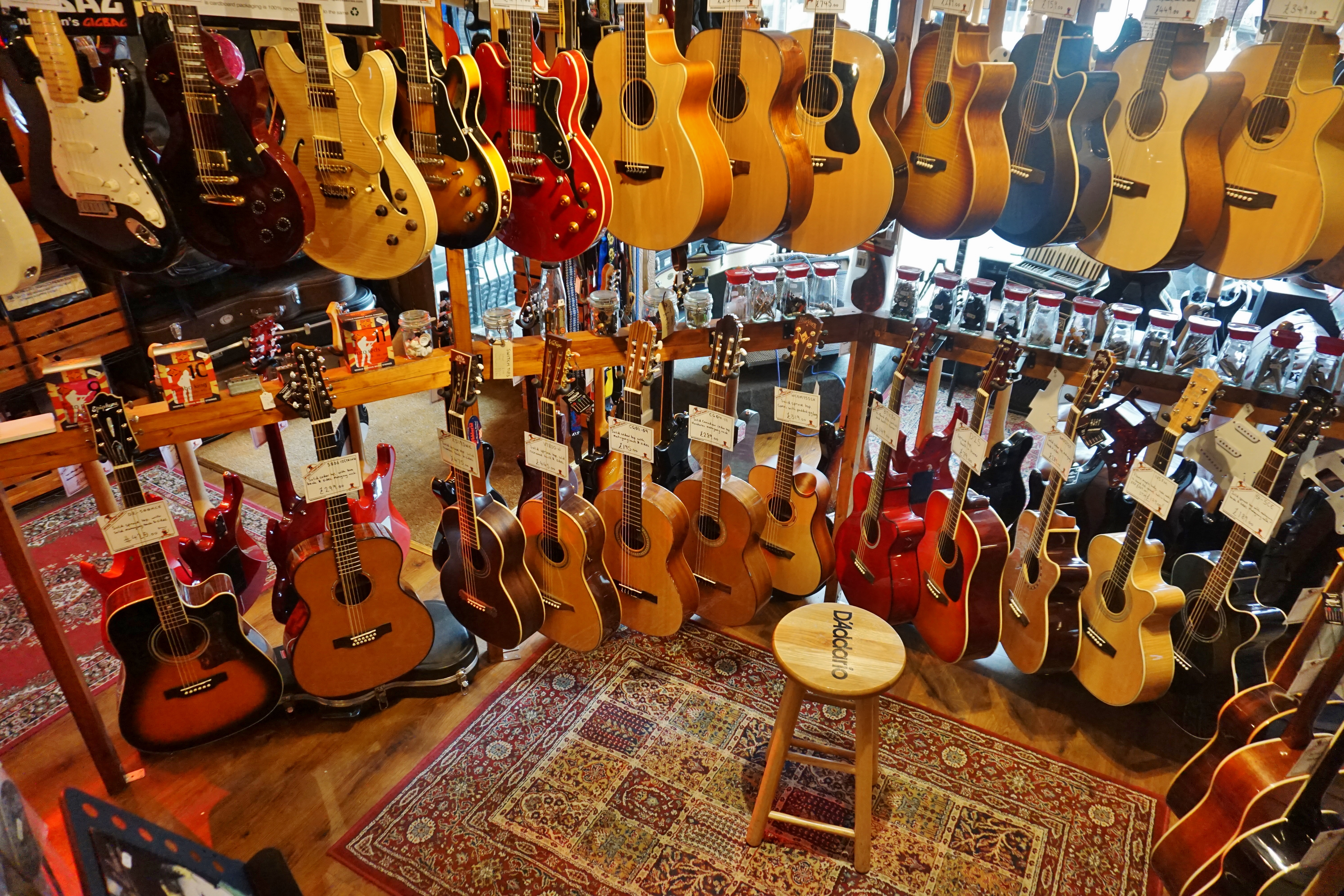 The shop, March 2017