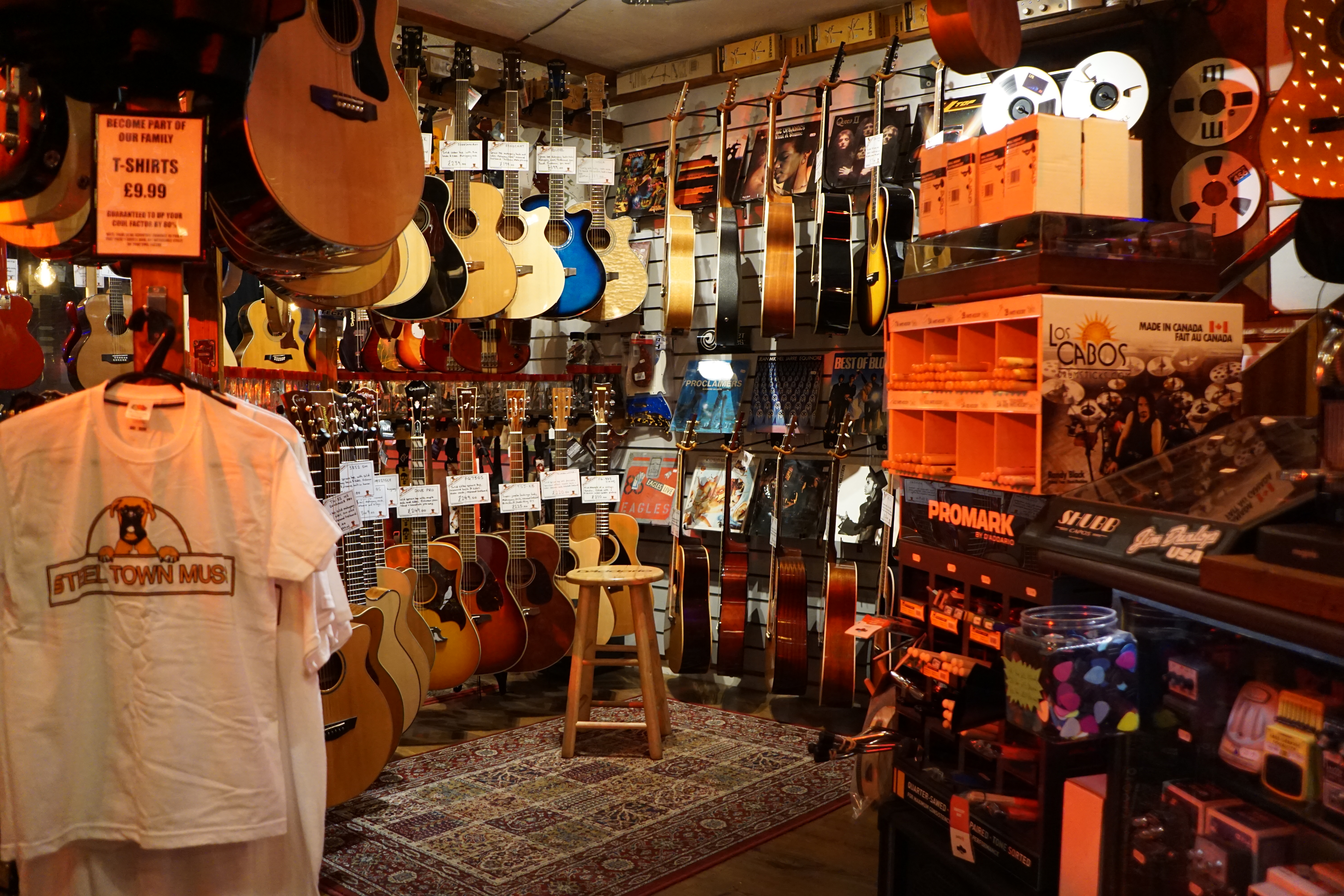 The shop as of January 2018