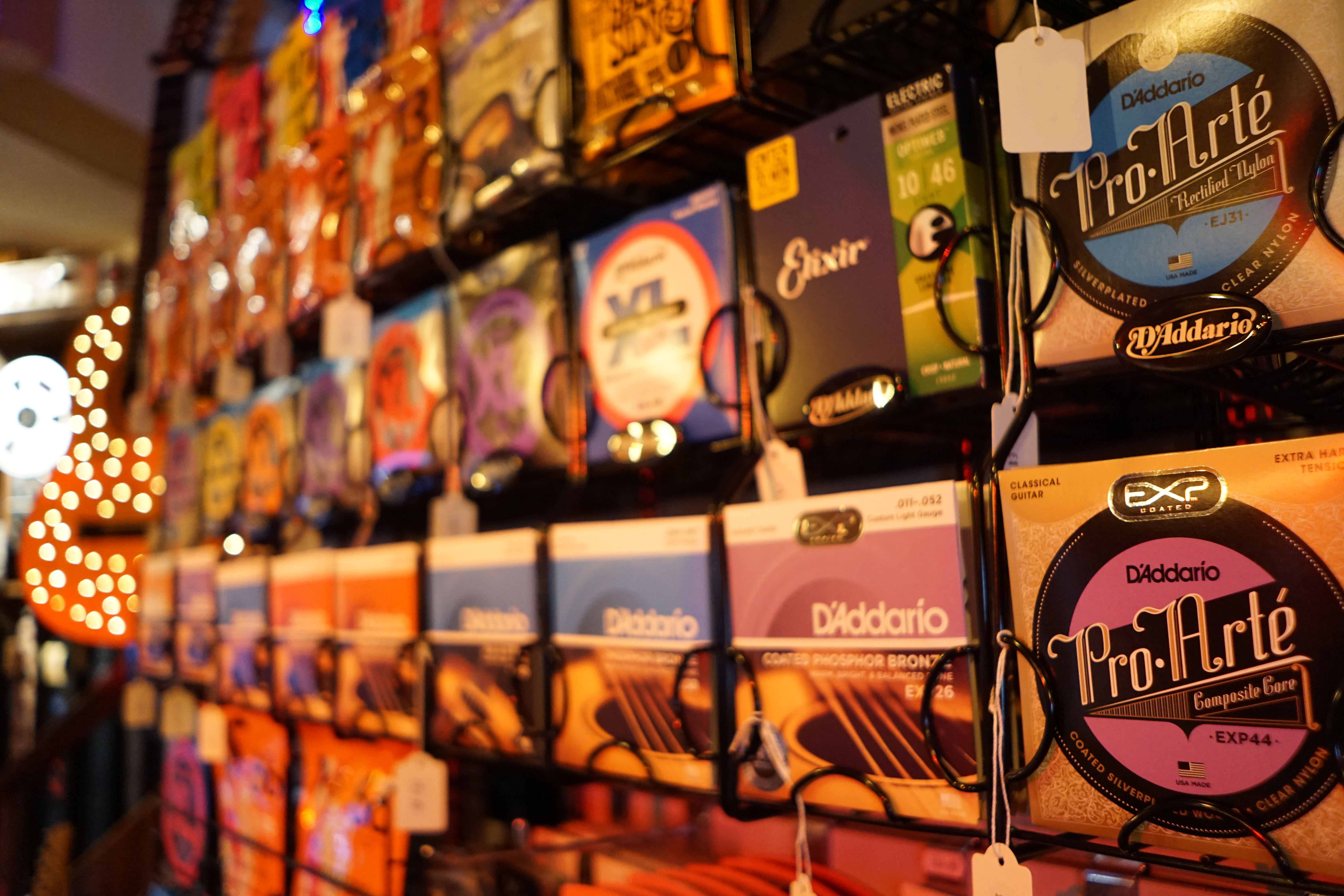 Some guitar strings