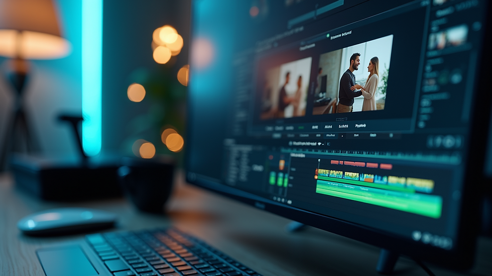 Video editing computer
