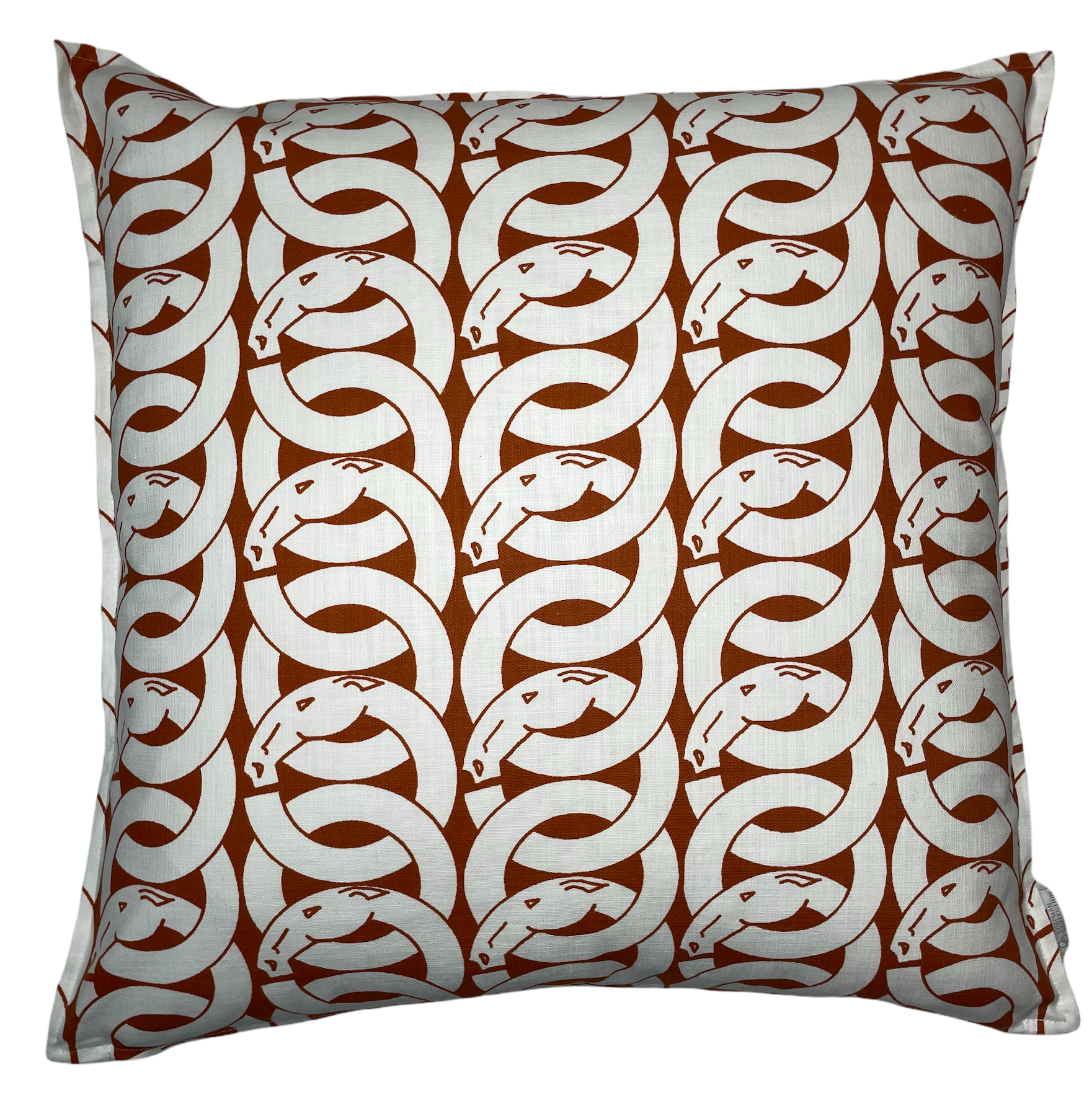 HORSE LINK 26" Square - Orange