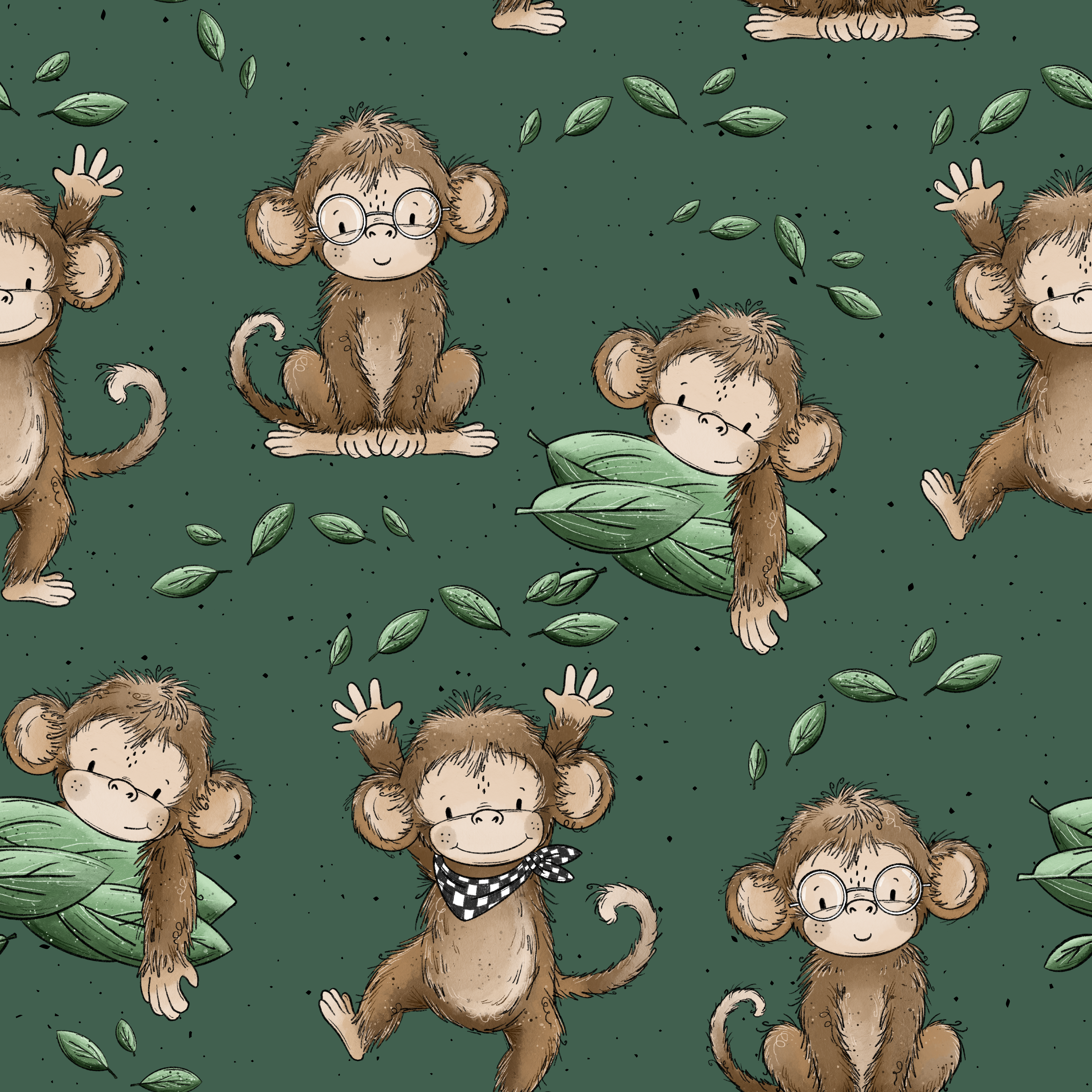 Vorbestellung Affentag grün 