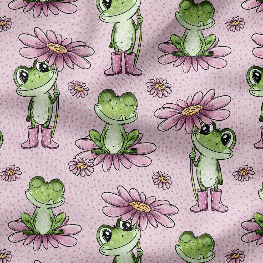Vorbestellung FROTTEE Froschtag rosa