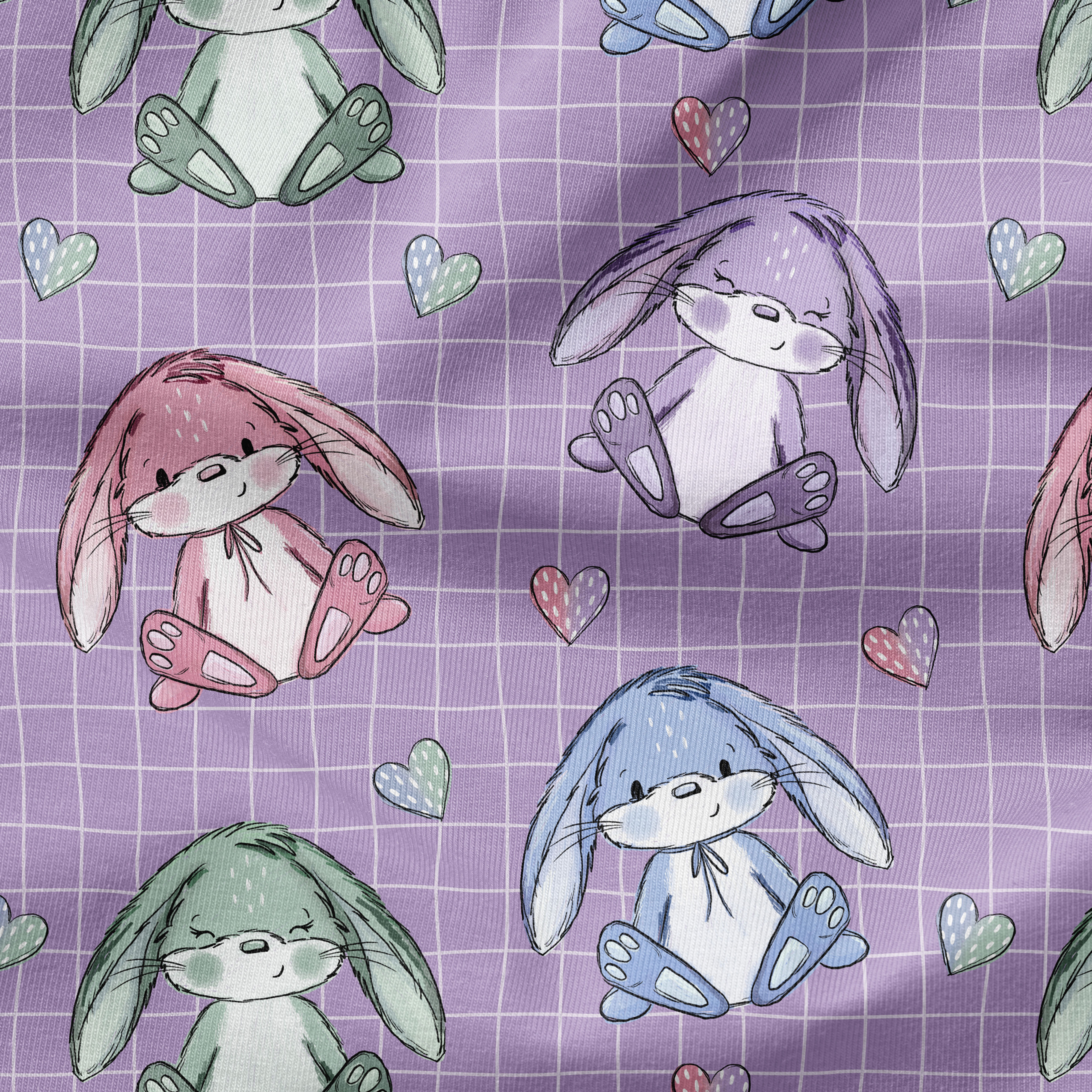 Vorbestellung Häschen lila