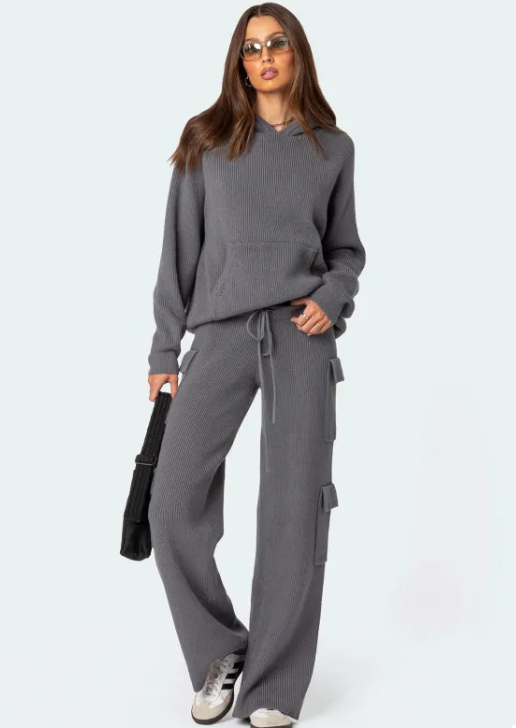 Miniatura: Casual Hooded Sweater Suit for Spring & Autumn