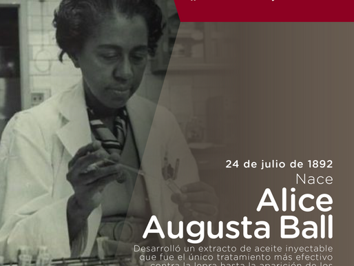Alice Ball, pionera del primer tratamiento efectivo para la lepra