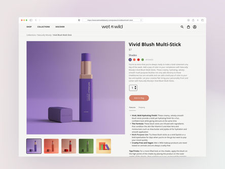 website vivid blush