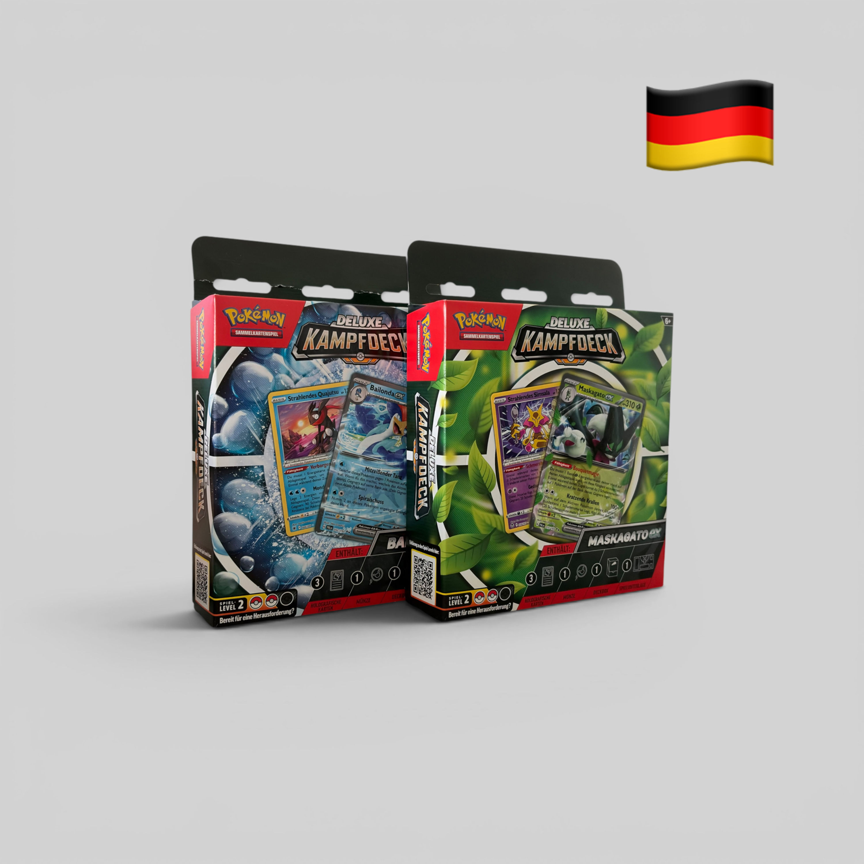 Pokémon Deluxe Kampfdeck Maskagato & Bailonda