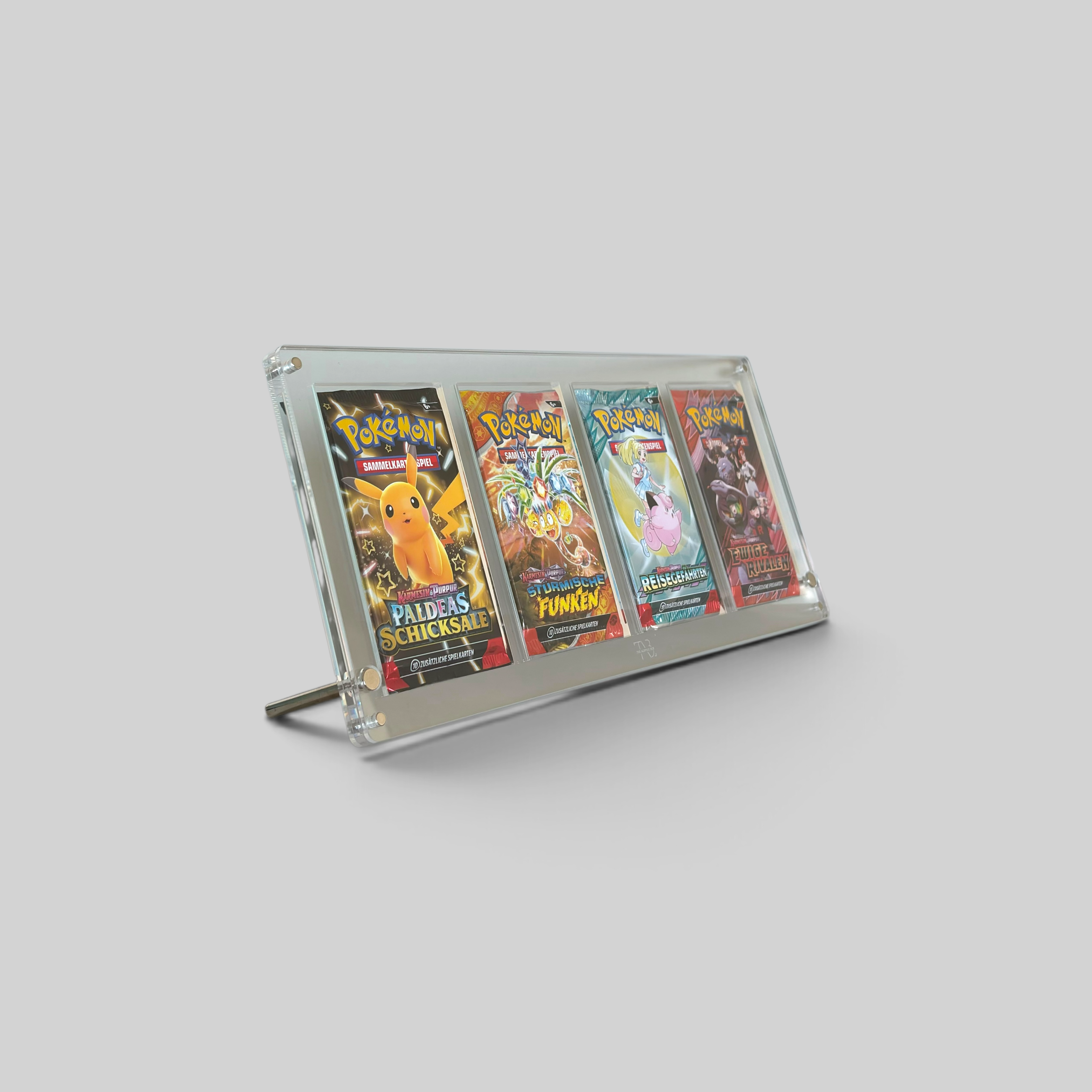 The Acrylic Box Booster Pack Artset - 4 Slot Acrylic Case