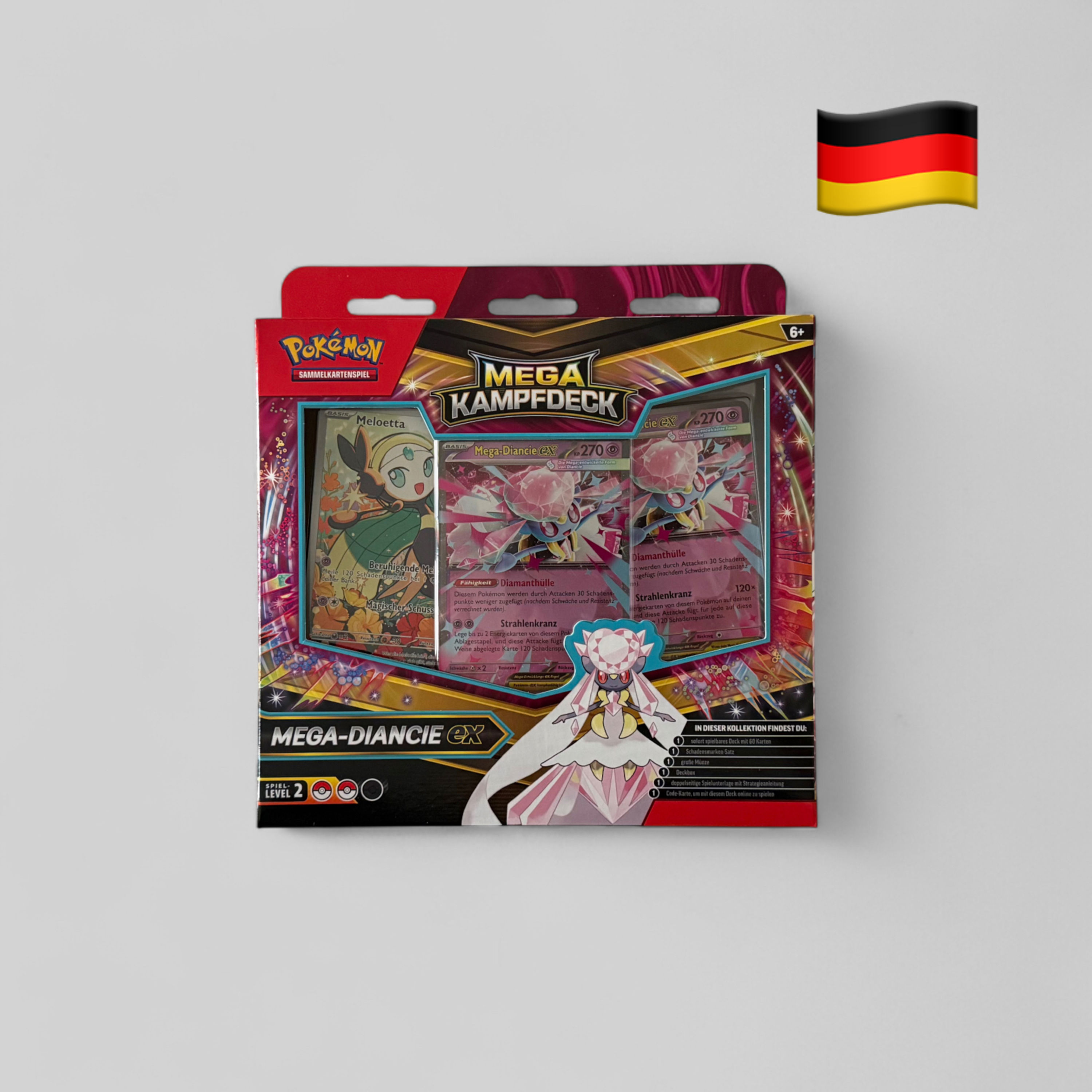 Pokémon Mega Kampfdeck Diance & Gengar