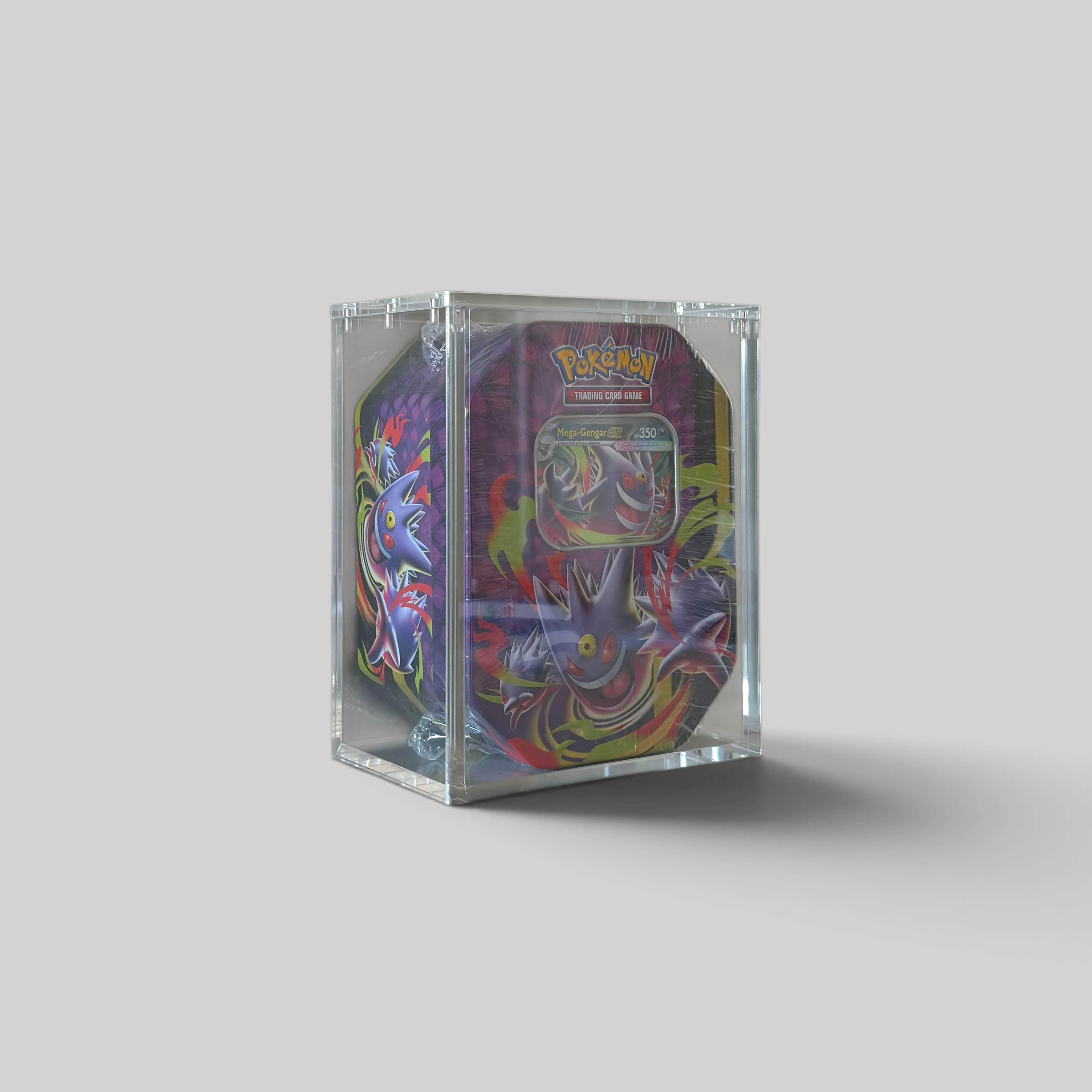 The Acrylic Box Metal Tin Acrylic Case