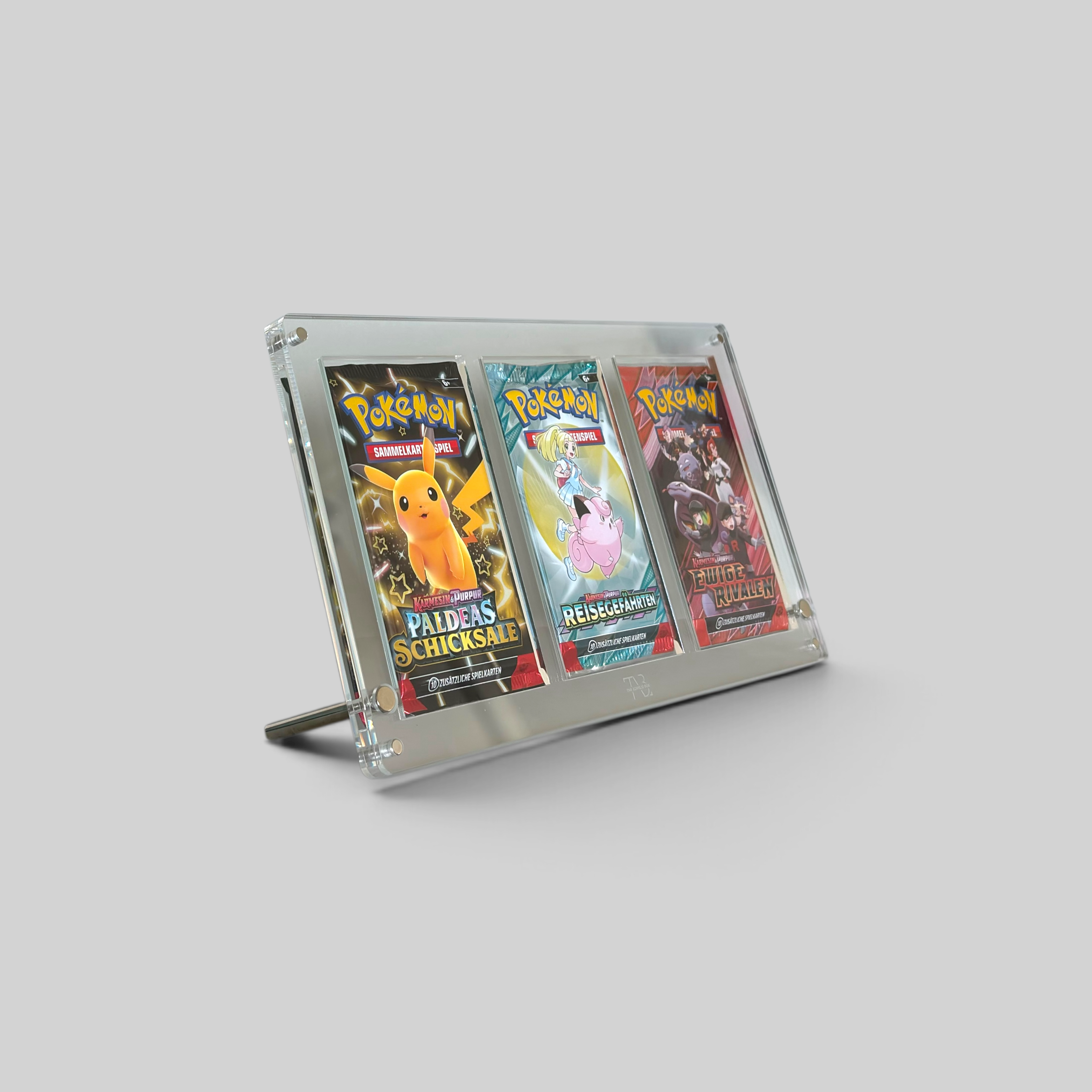 The Acrylic Box Booster Pack Artset - 3 Slot Acrylic Case