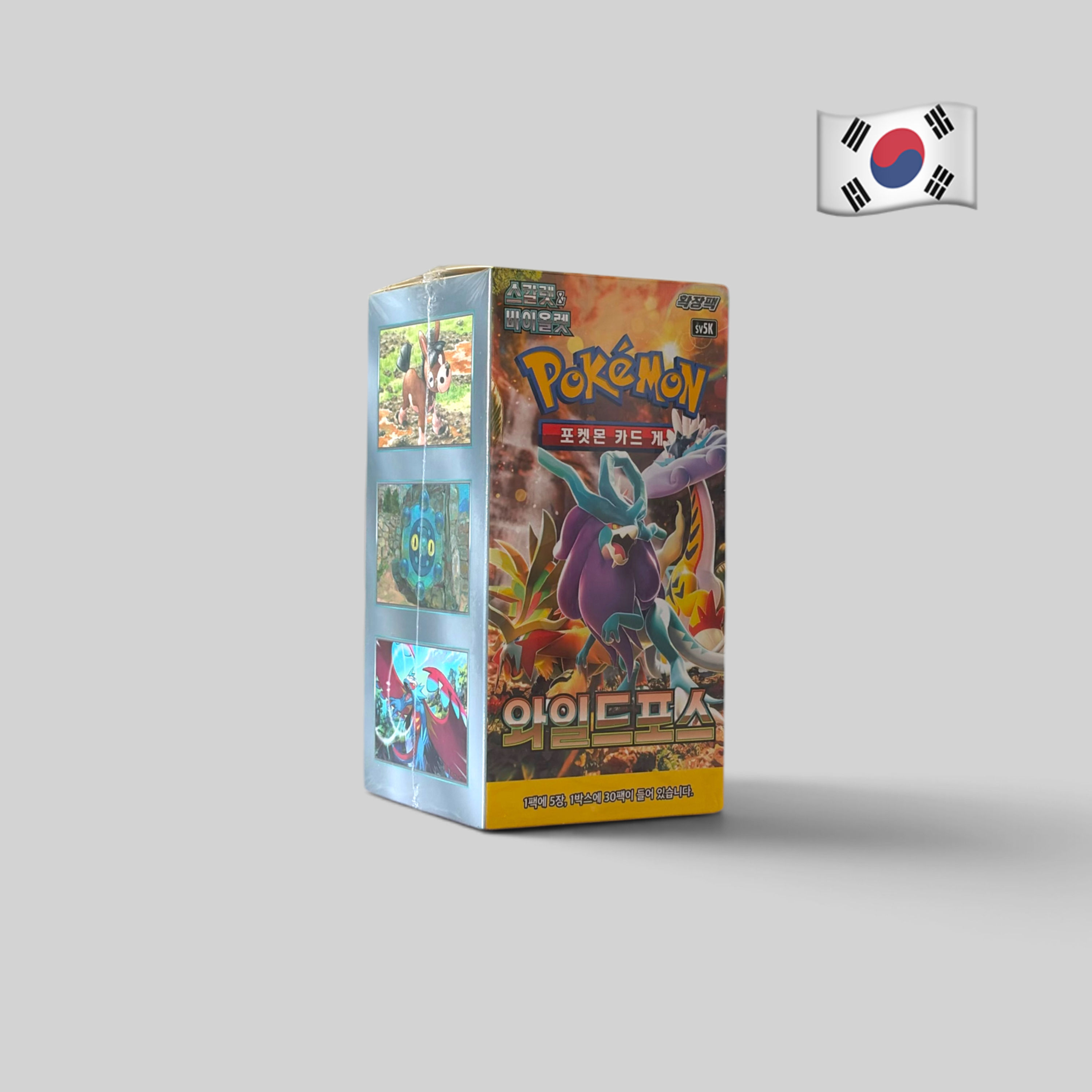 Pokémon Wild Force Booster Display
