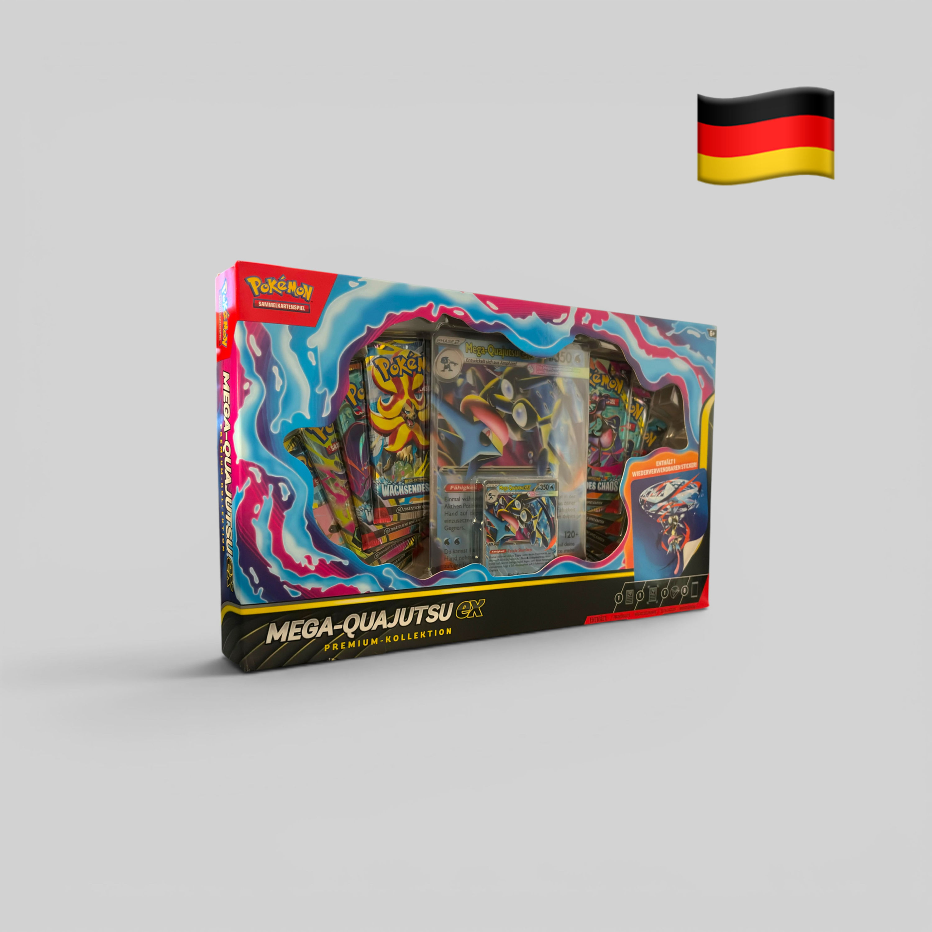 Pokémon Mega-Quajutsu ex Premium Kollektion
