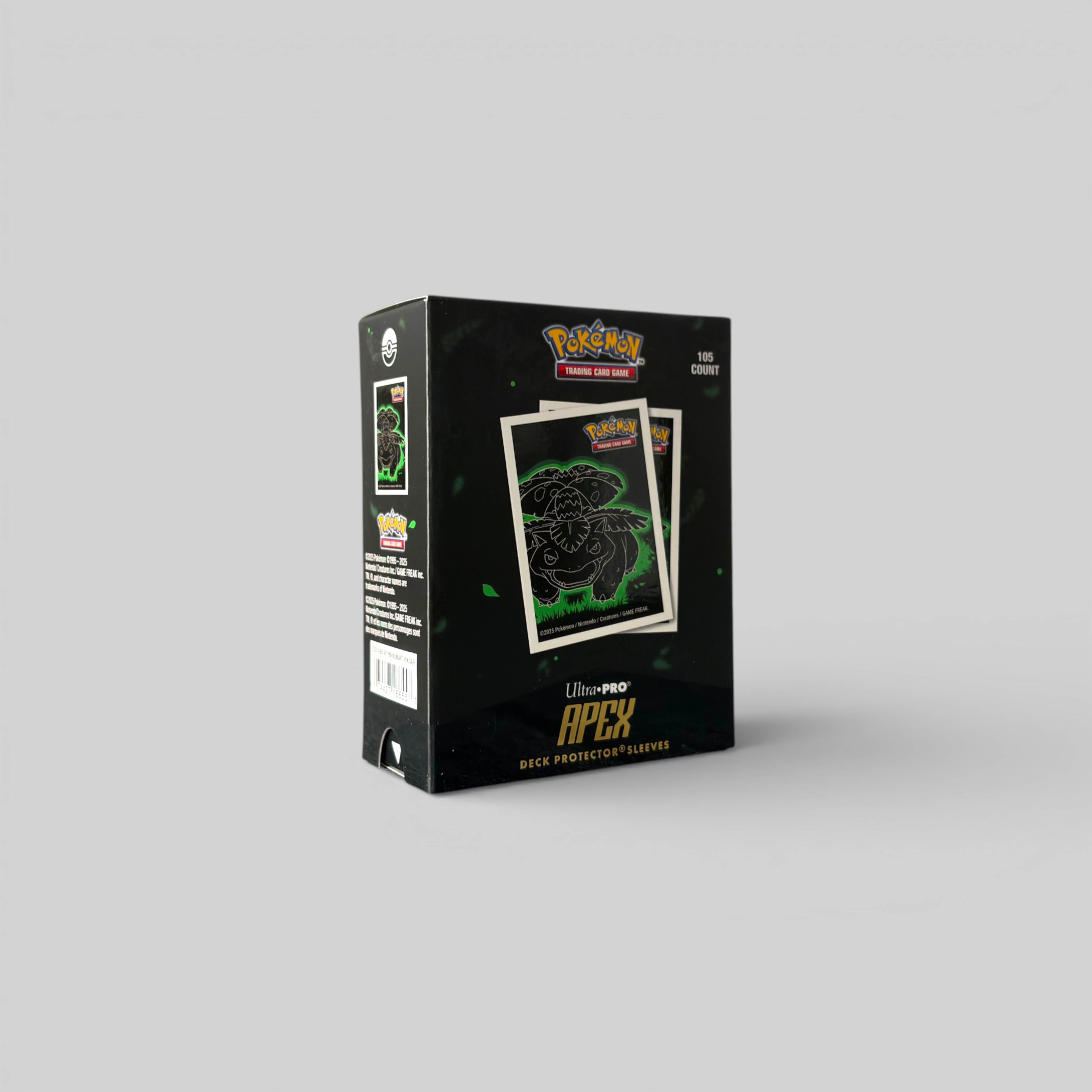 Ultra PRO APEX Neon Kanto Bisaflor Deck Protector Sleeves