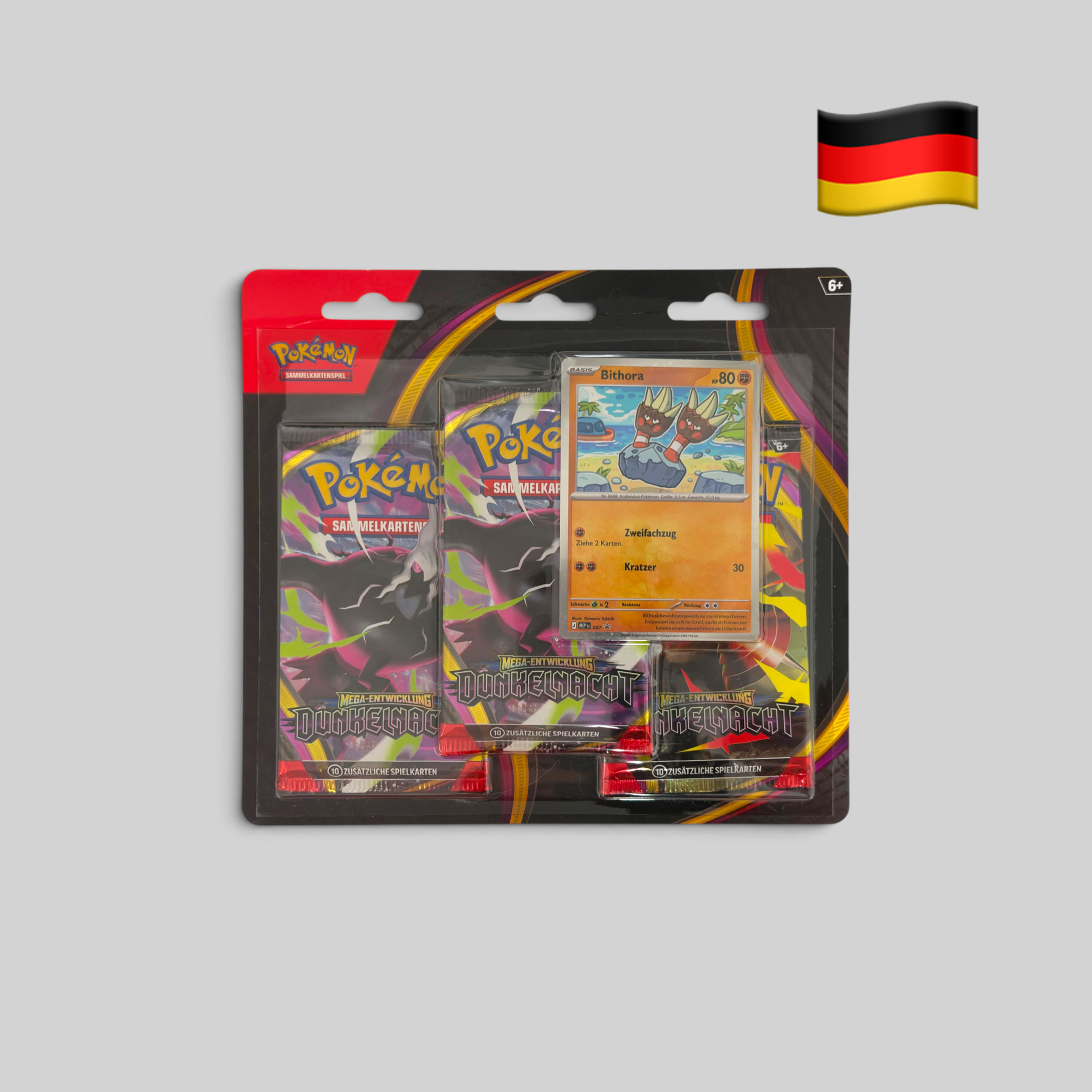 Pokémon Dunkelnacht 3-Pack Blister