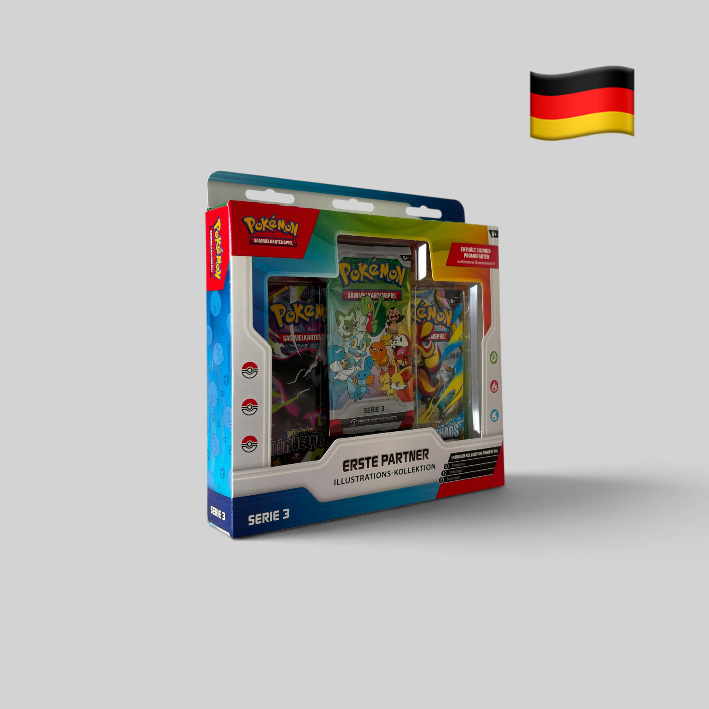 Pokémon Erste Partner Illustrations-Kollektion Serie 3
