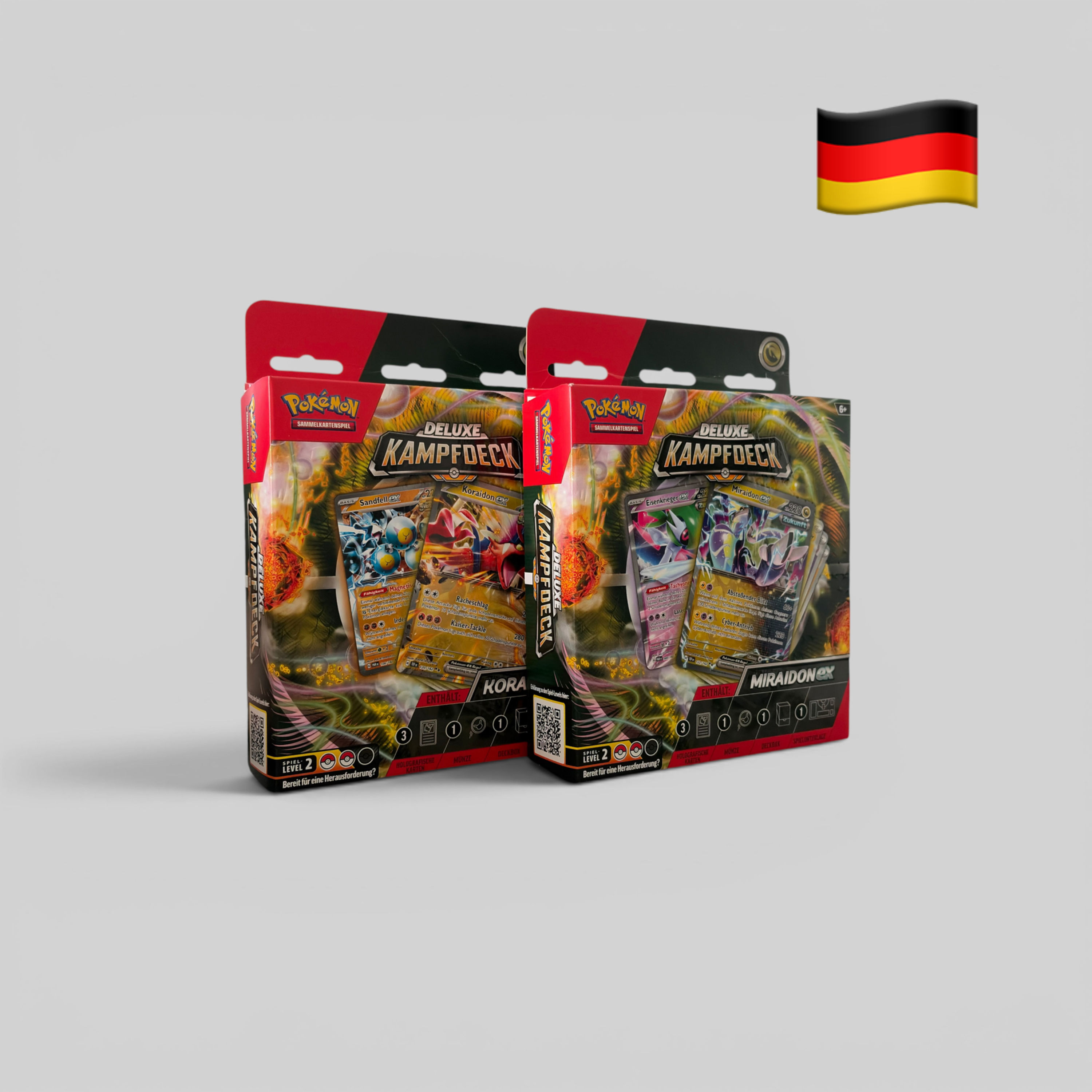 Pokémon Deluxe Kampfdeck Miraidon & Koraidon