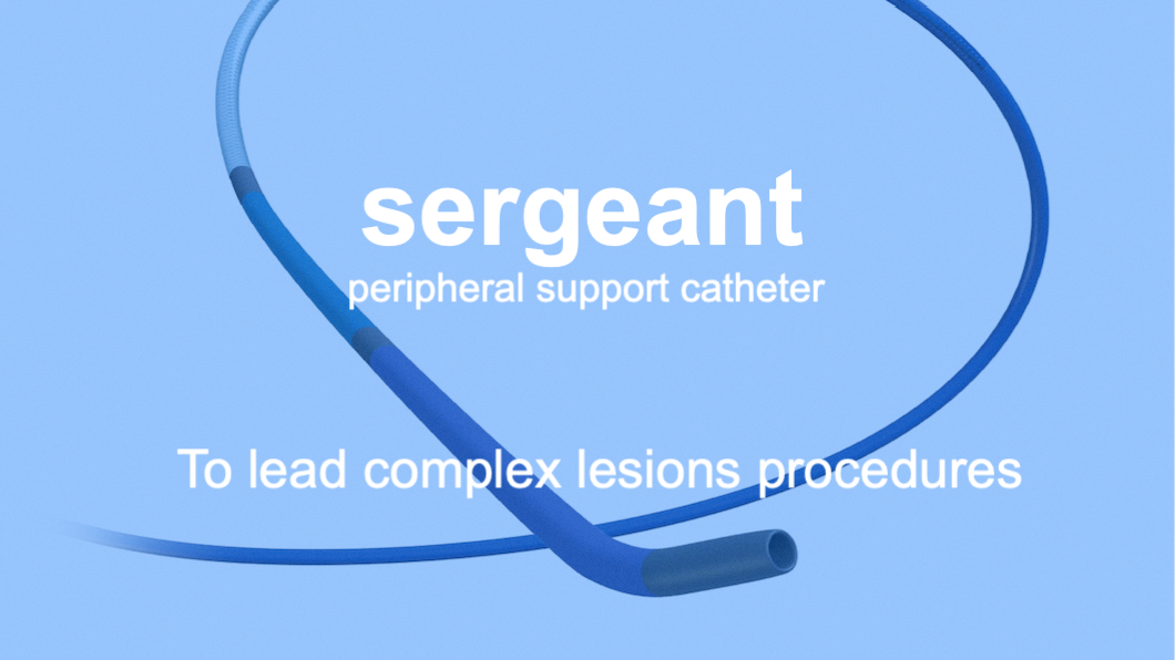 sergeant peripheral support catheter