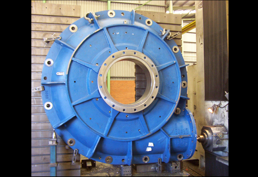 Heavy Machining of Large Pump Casing