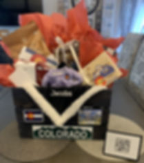 Colorado themed corporate crate - made to order