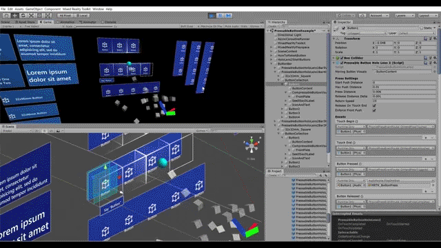 Unity MRTK_button interaction.gif